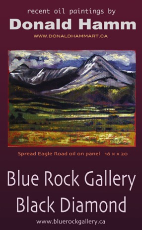 Blue Rock Poster 